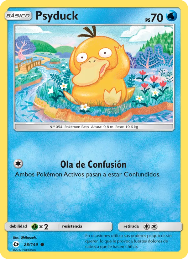 Psyduck Sol y Luna 28/149