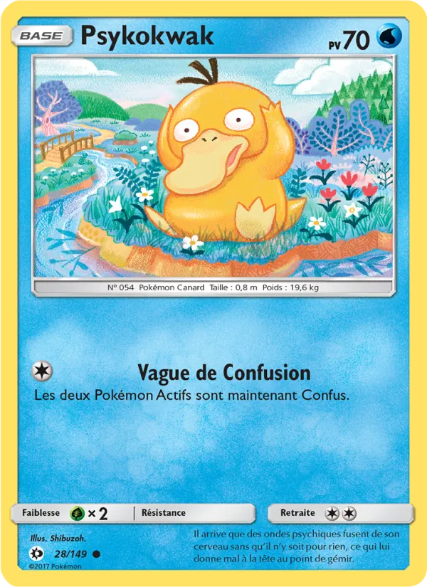 Psykokwak Soleil et Lune 28/149