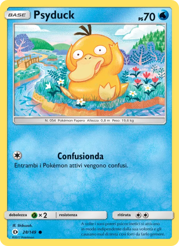 Psyduck Sole e Luna 28/149