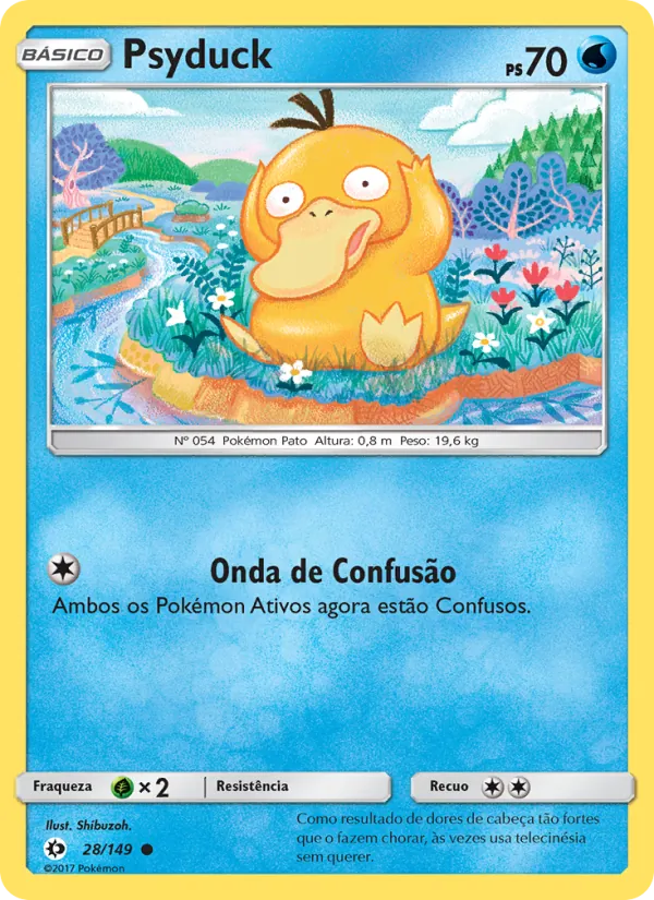 Psyduck Sol e Lua 28/149