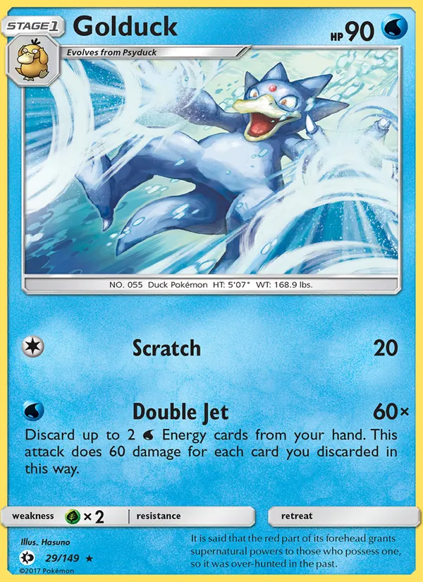 Golduck Sun & Moon 29/149