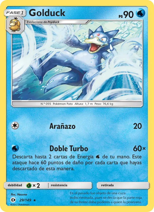 Golduck Sol y Luna 29/149