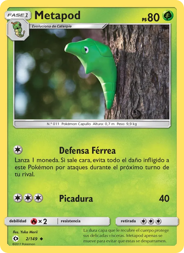 Metapod Sol y Luna 2/149