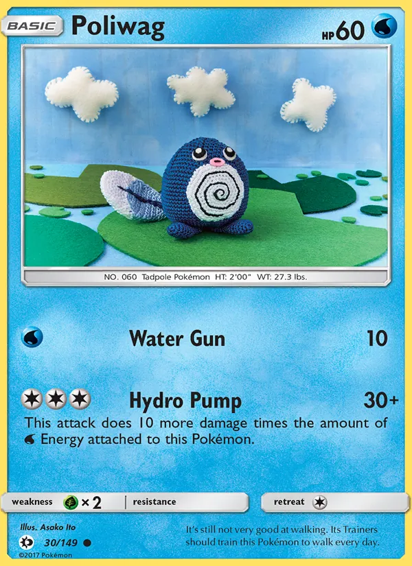 Poliwag Sun & Moon 30/149