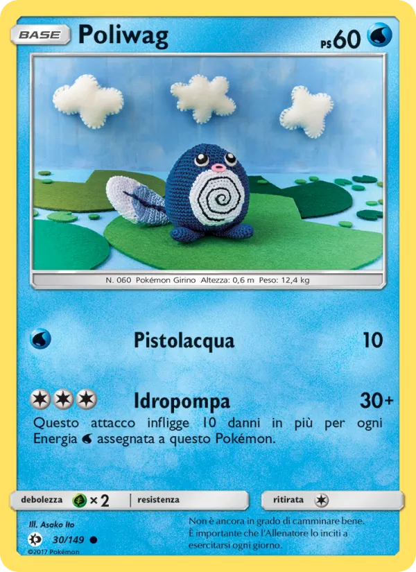 Poliwag Sole e Luna 30/149