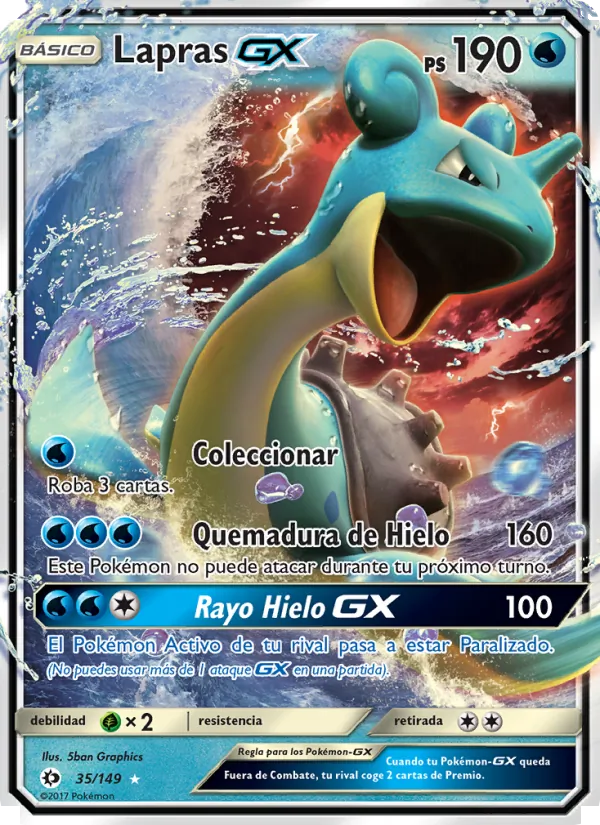 Lapras GX Sol y Luna 35/149