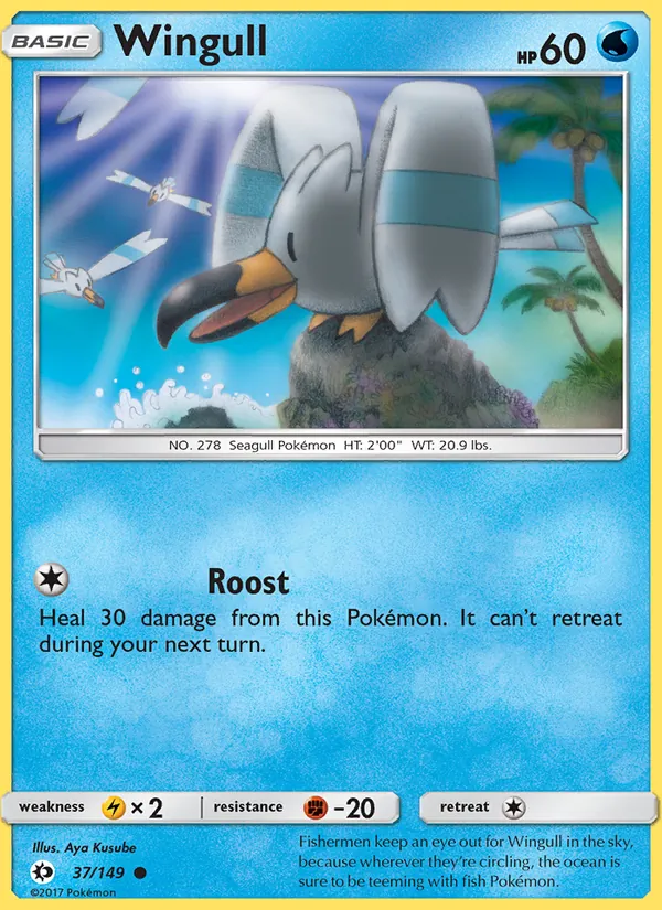 Wingull Sun & Moon 37/149