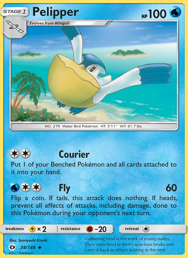 Pelipper Sun & Moon 38/149