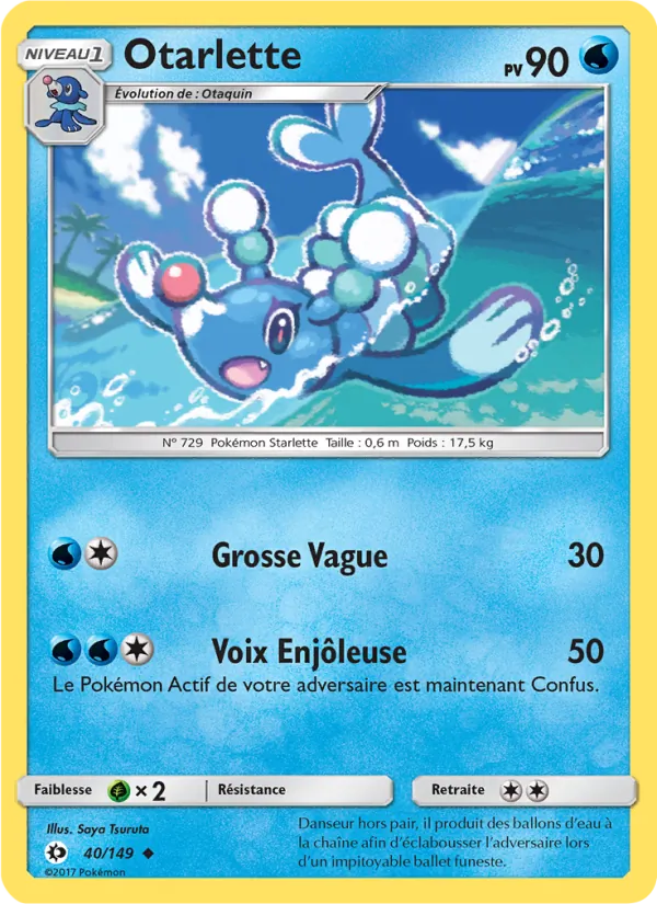 Otarlette Soleil et Lune 40/149