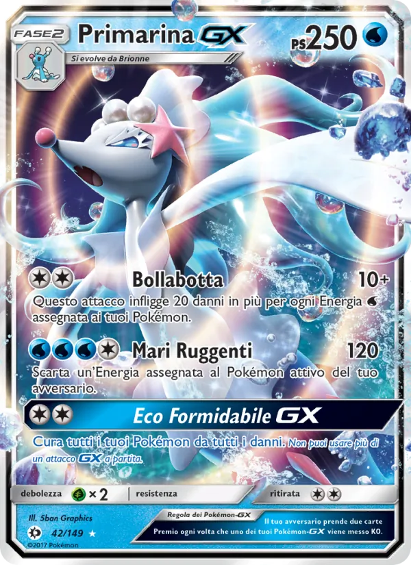 Primarina GX Sole e Luna 42/149