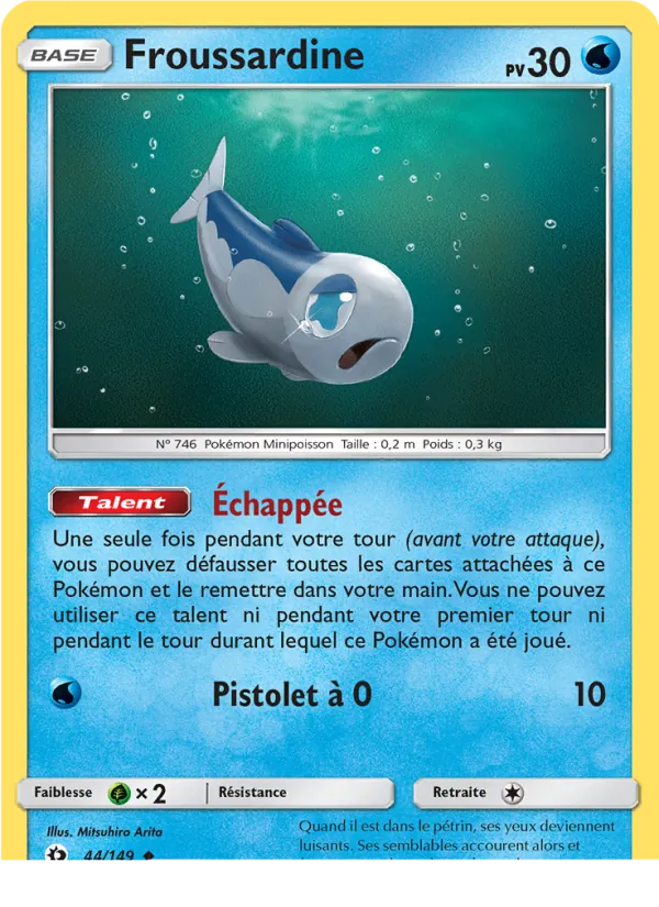 Froussardine Soleil et Lune 44/149