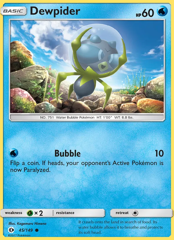 Dewpider Sun & Moon 45/149