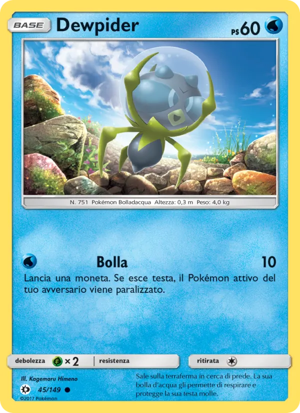 Dewpider Sole e Luna 45/149