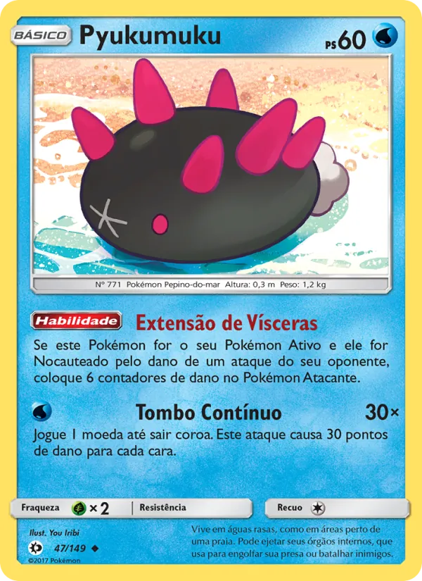 Pyukumuku Sol e Lua 47/149