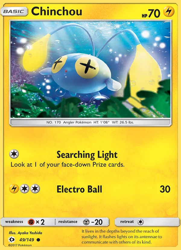 Chinchou Sun & Moon 49/149