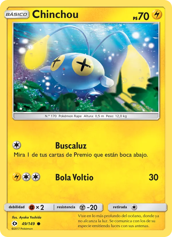 Chinchou Sol y Luna 49/149