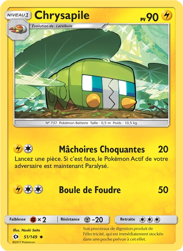 Chrysapile Soleil et Lune 51/149
