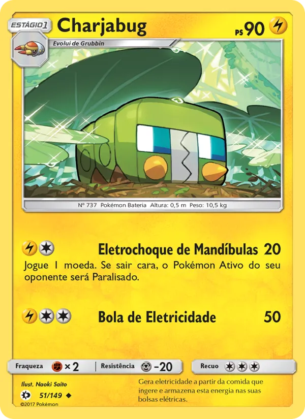 Charjabug Sol e Lua 51/149