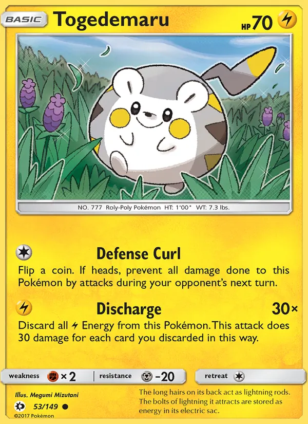 Togedemaru Sun & Moon 53/149