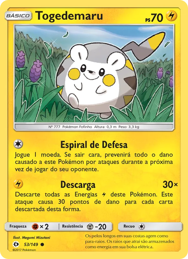 Togedemaru Sol e Lua 53/149