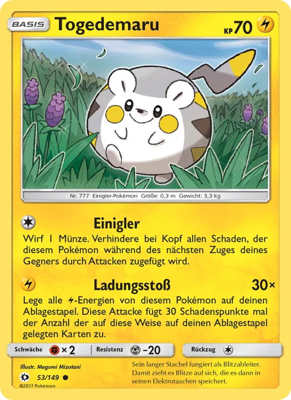 Togedemaru Sonne & Mond 53/149