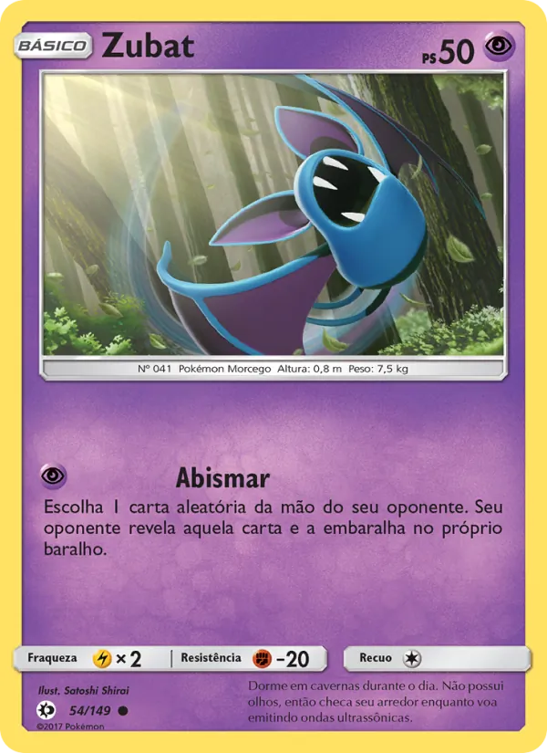 Zubat Sol e Lua 54/149