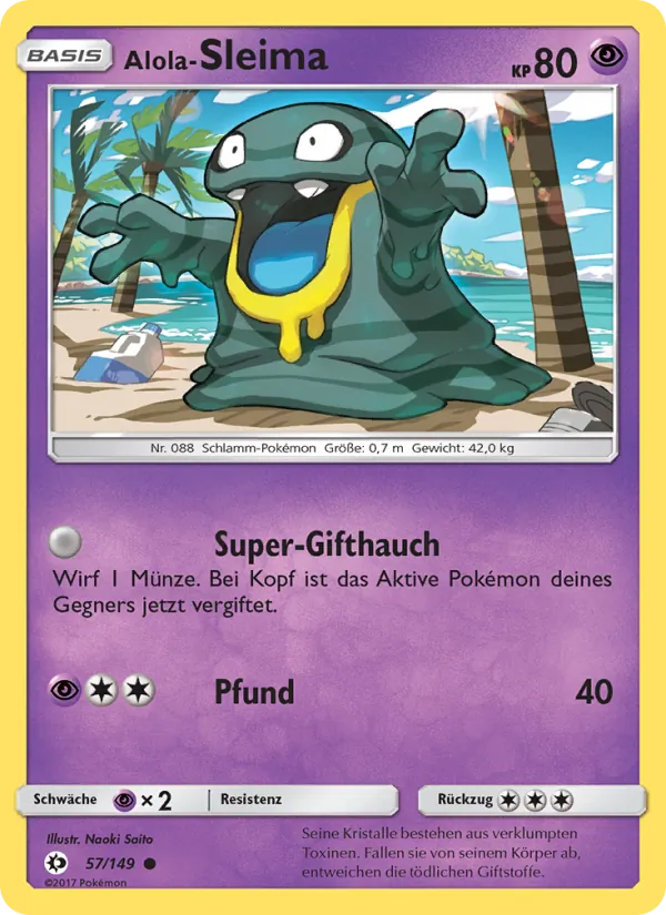 Alola-Sleima Sonne & Mond 57/149