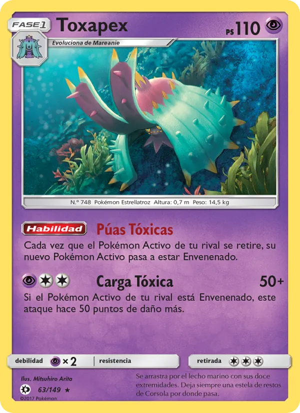 Toxapex Sol y Luna 63/149