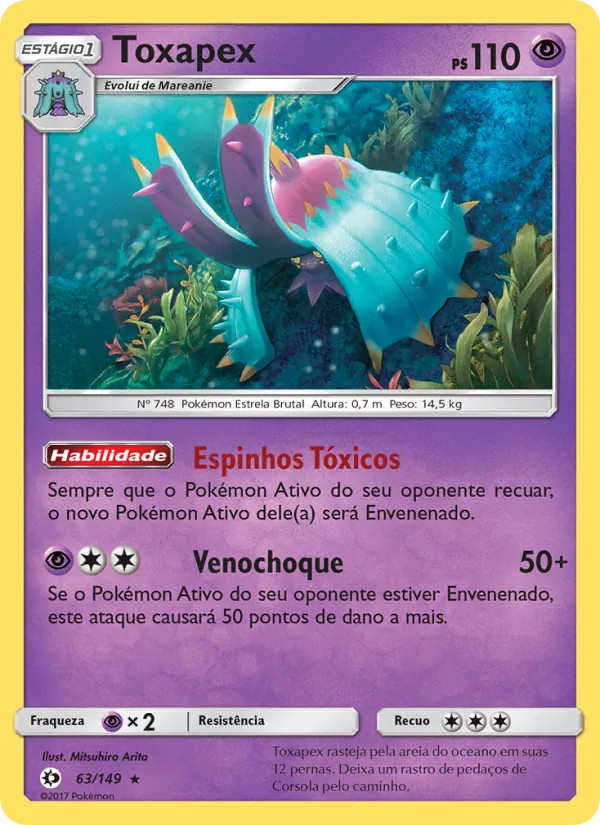 Toxapex Sol e Lua 63/149