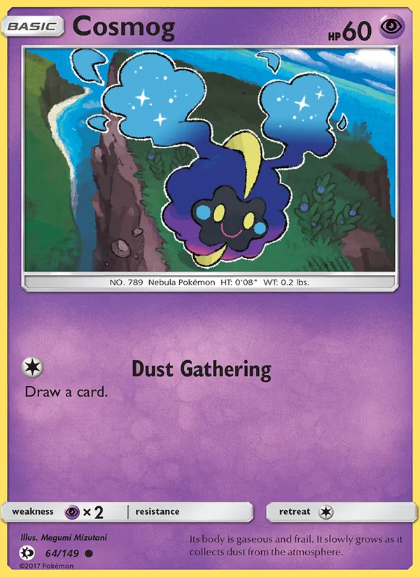 Cosmog Sun & Moon 64/149