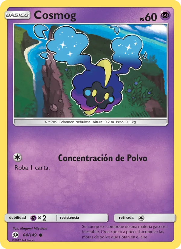 Cosmog Sol y Luna 64/149