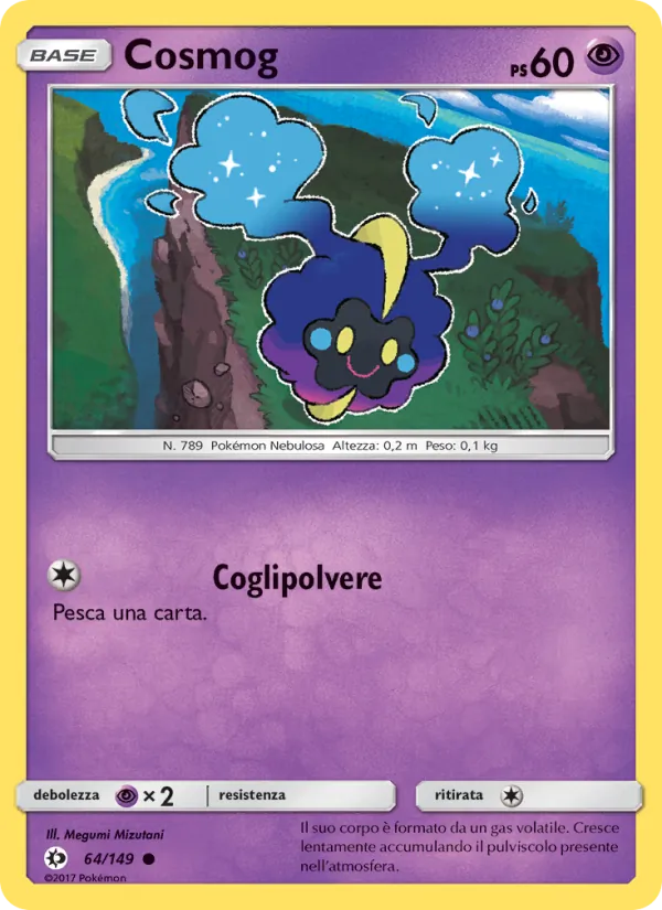 Cosmog Sole e Luna 64/149