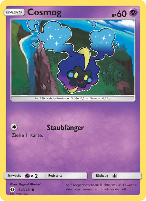 Cosmog Sonne & Mond 64/149