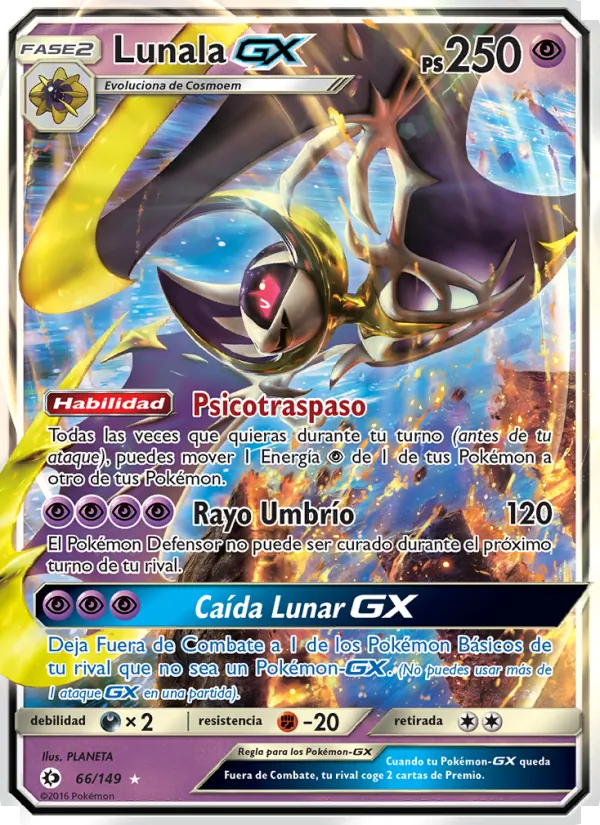 Lunala GX Sol y Luna 66/149