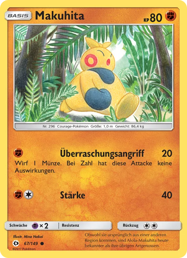 Makuhita Sonne & Mond 67/149