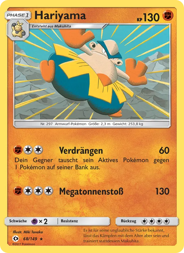 Hariyama Sonne & Mond 68/149