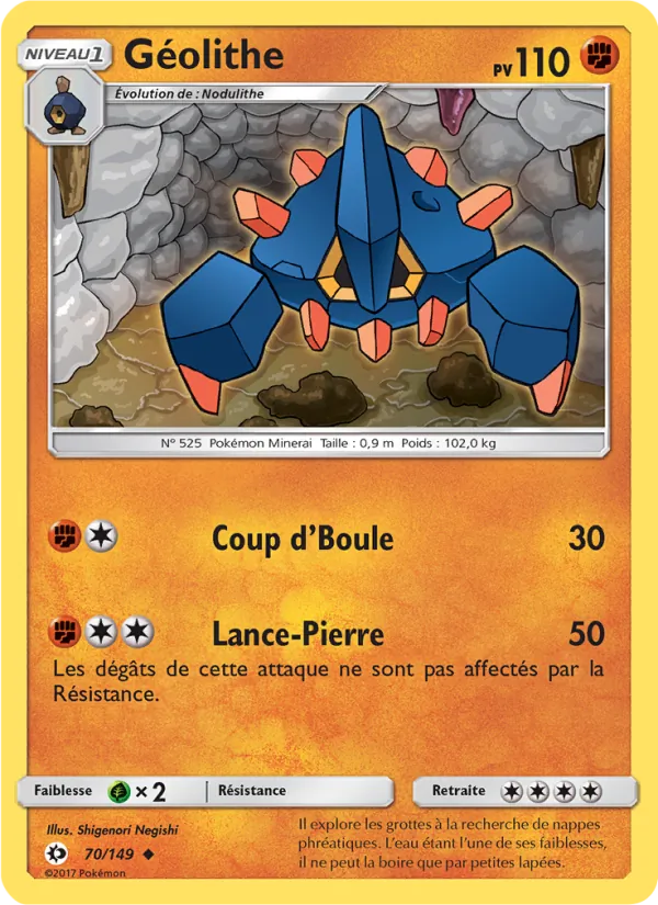 Géolithe Soleil et Lune 70/149