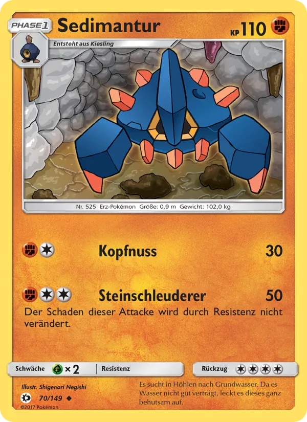 Sedimantur Sonne & Mond 70/149