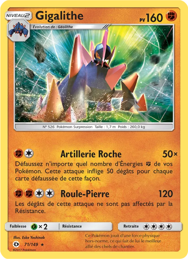 Gigalithe Soleil et Lune 71/149