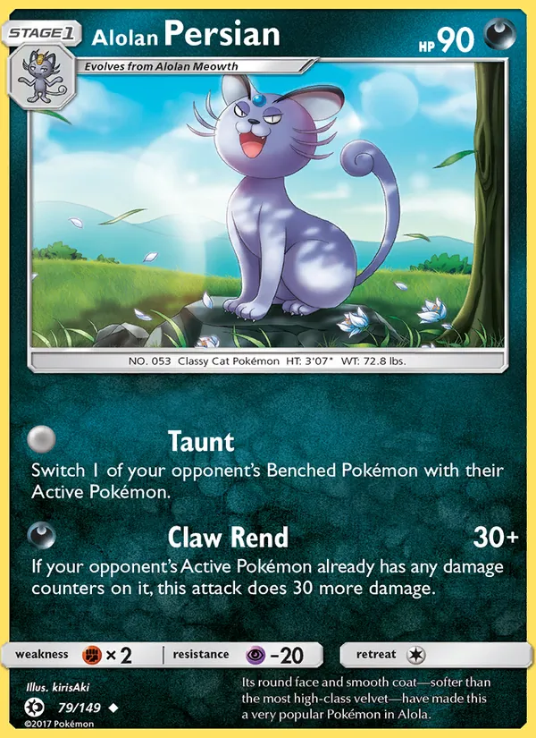 Alolan Persian Sun & Moon 79/149