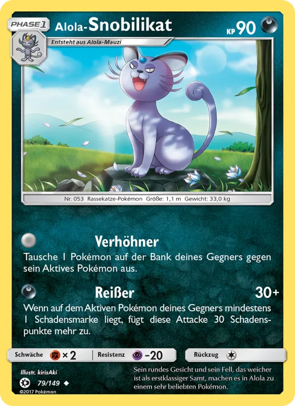 Alola-Snobilikat Sonne & Mond 79/149