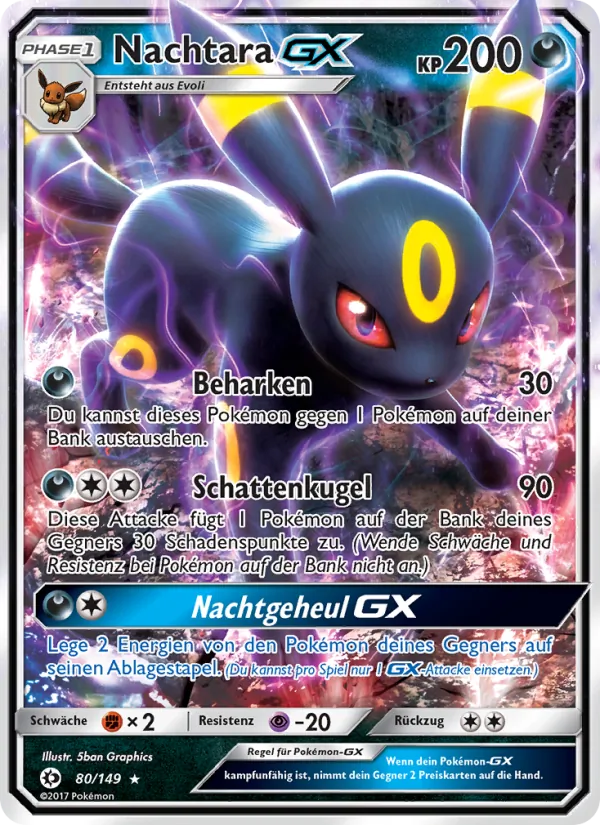 Nachtara GX Sonne & Mond 80/149