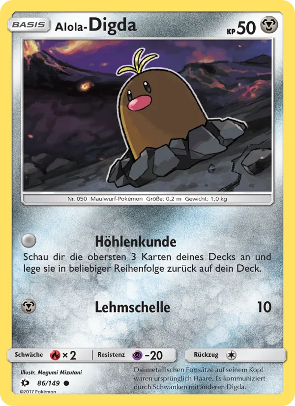 Alola-Digda Sonne & Mond 86/149