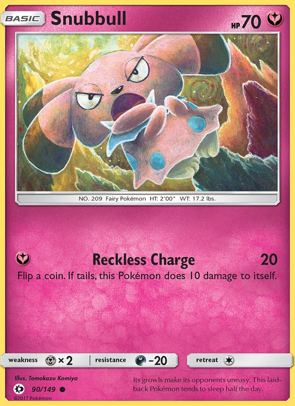 Snubbull Sun & Moon 90/149