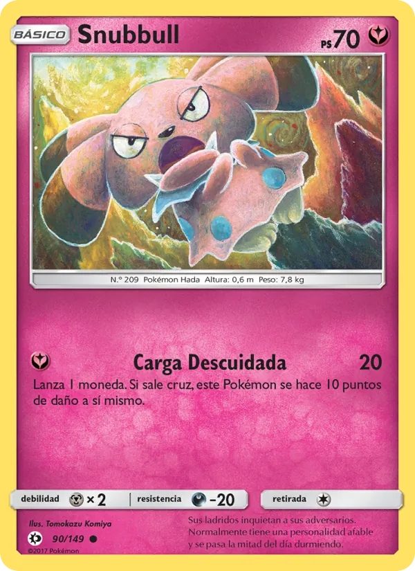 Snubbull Sol y Luna 90/149
