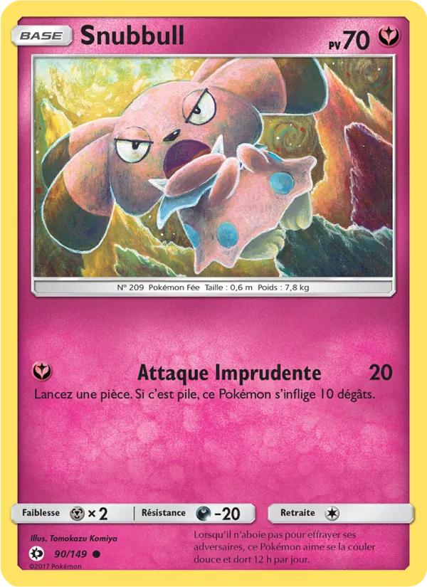 Snubbull Soleil et Lune 90/149