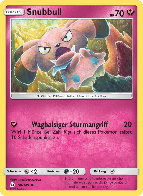 Snubbull Sonne & Mond 90/149