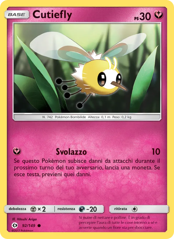 Cutiefly Sole e Luna 92/149