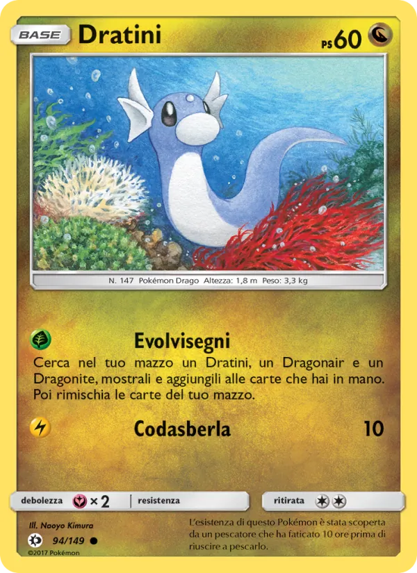 Dratini Sole e Luna 94/149