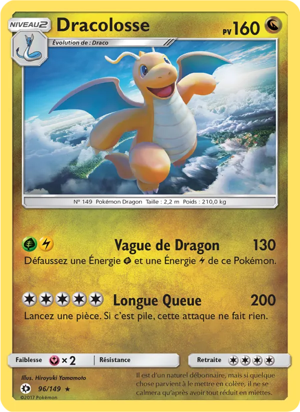 Dracolosse Soleil et Lune 96/149